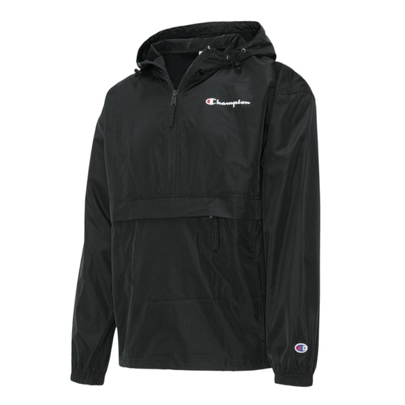 Champion Men’s Packable Half Zip Jacket - Picture 2 of 5